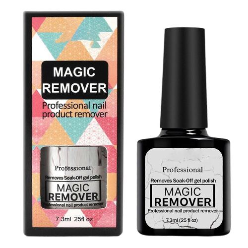 Dissolvant De Vernis À Ongles Pour Femme Éclatement Magic Remover Gel Fast Peel Off 