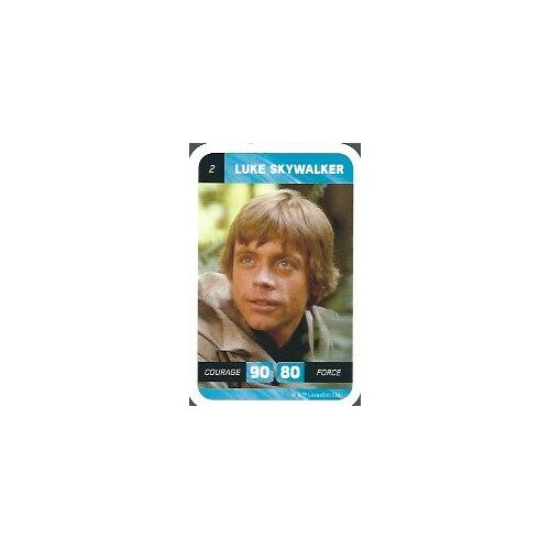 Carte N°2 Luke Skywalker Leclerc