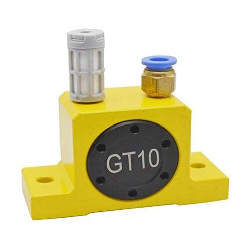 Pipeline Silo Vibration Heurtoir GT10 Pneumatique Air Turbine Vibrator Pneumatique Turbine Vibrator Oscillator Jaune