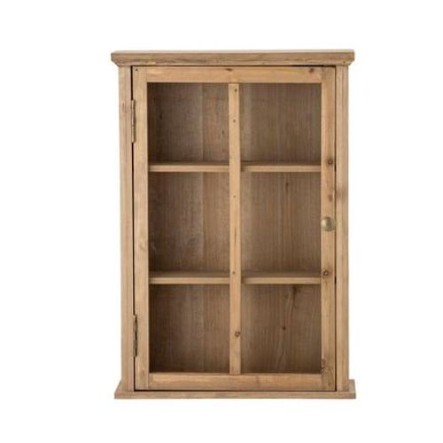 Bloomingville - Armoire Vitrée En Bois De Sapin Halden - Marron