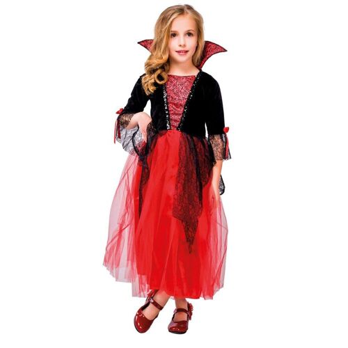 Déguisement Vampiresse Rouge Fille