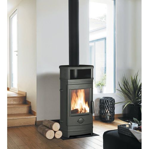 Poêle à bois Treville - Anthracite