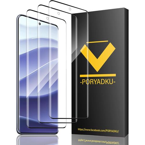 [3 Pieces] Tempered Glass Screen Protector For Xiaomi Redmi Note 14 Pro 3 Pieces,Bubble-Free,Anti-Scratch,Anti-Fingerprint,3d Full Coverage Screen Protector For Redmi Note 14 Pro 5g