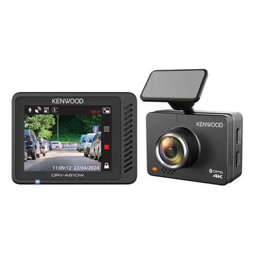 Kenwood Drv-A610w Caméra De Tableau De Bord 4k Ultra Hd Wifi Cc Noir