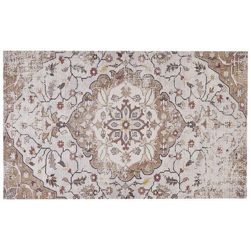 Tapis Beige Et Marron 140 X 200 Cm Kattakkada