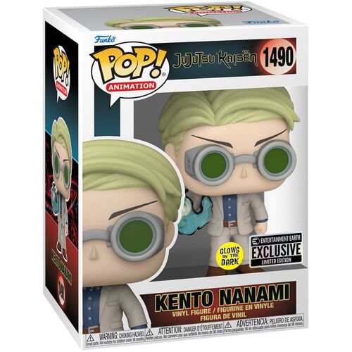 Figurine Funko Pop - Jujutsu Kaisen N°1490 - Kento Nanami - Glow In The Dark (74524)