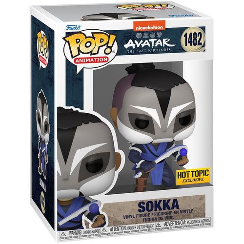 Figurine Funko Pop - Avatar: Le Dernier Maître De L'air N°1482 - Sokka (76872)