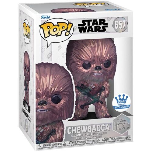 Figurine Funko Pop - 100 Ans De Disney N°657 - Chewbacca - Facette (73409)