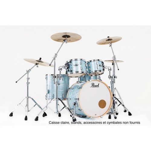 Pearl - Batterie Acoustique Masters Professional Rock 22" Ice Blue Oyster