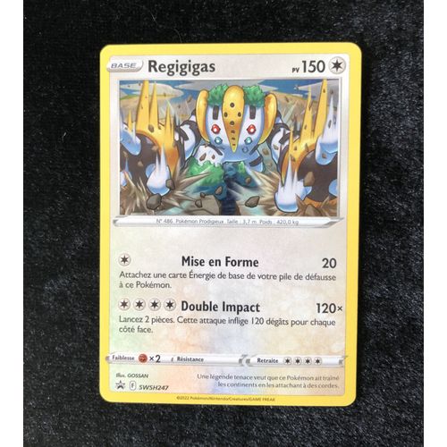 Regigigas Holo - Promo Origine Perdue - Swsh 247