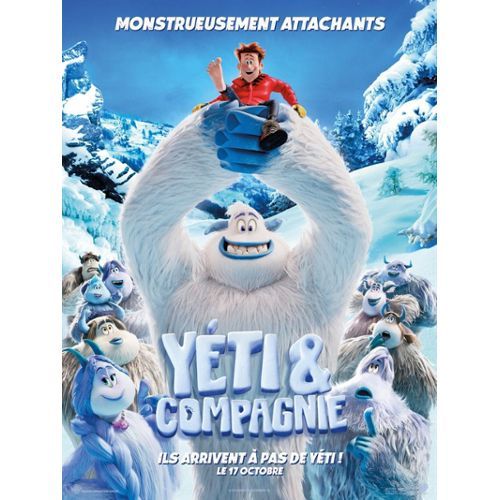 Yéti Et Compagnie Cie - Smallfoot - Karey Kirkpatrick - 2018 - Affiche De Cinéma Pliée 120x160 Cm