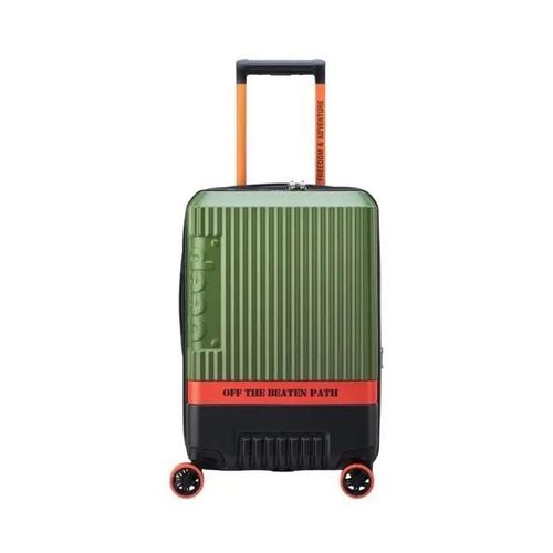 Valise cabine - DELSEY - Jeep - Rigide - 55x40x20 cm - 4 roulettes 360°