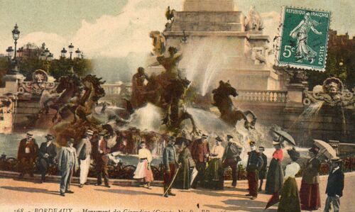 Carte Postale Couleur* N° 168 - Bordeaux Monument Des Girondins - Groupe Nord - - Br 1169 -