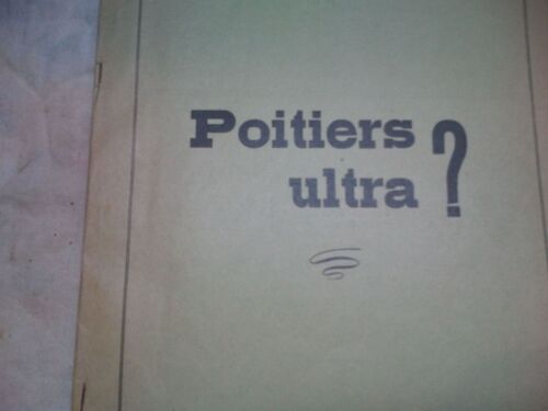 Poitiers Ultra? Organe Jntérieur Des Sections Locales Mp13 Fen 15