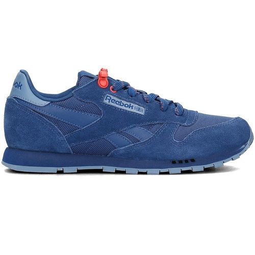 Baskets Basses Reebok Classic Leather Bleu