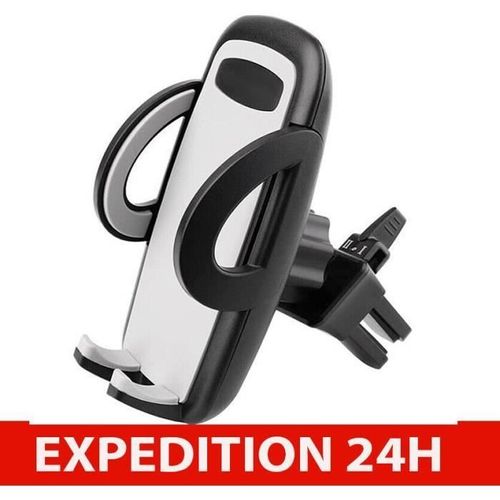 Support Téléphone Gps Voiture Auto Universel Angle Réglable Fixation Grille