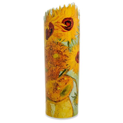 Vase en céramique silhouette Van Gogh - Tournesols