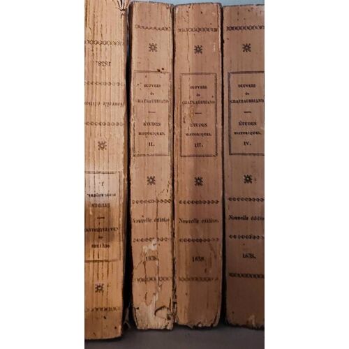 Châteaubriant Études Historiques 1838 4 Volumes