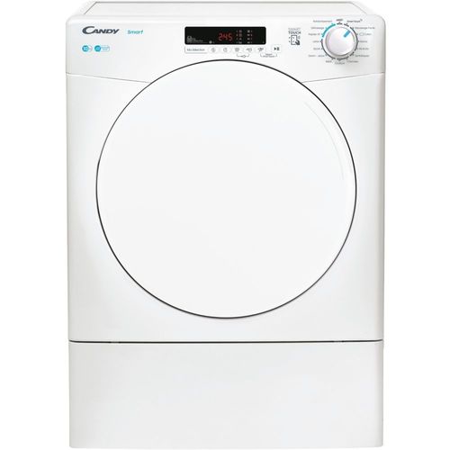 Sèche-linge Candy CSE V10DF-47 - 59.6x58.5x85 cm (lxpxh) - chargement frontal - blanc