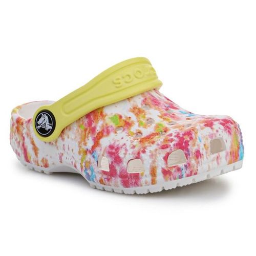 Crocs Classic Tie Dye Graphic Kids Clog T 206994-83b