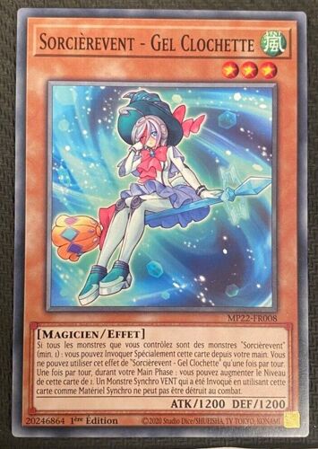Yu Gi Oh Mp22 Fr008 Sorcièrevent Gel Clochette