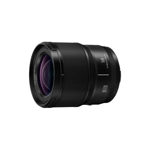 Objectif hybride Panasonic Lumix S 18mm f/1.8 noir