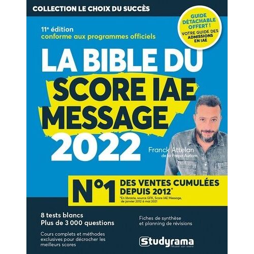 La Bible Du Score Iae Message - Avec 1 Guide Offert - Edition 2022