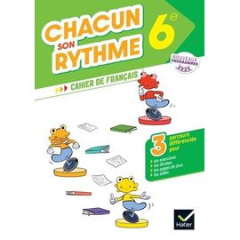 Français 6e Chacun Son Rythme - Cahier Élève