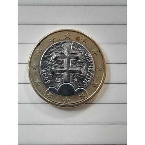 Piece De 1 Euro - 1989 - Slovaquie