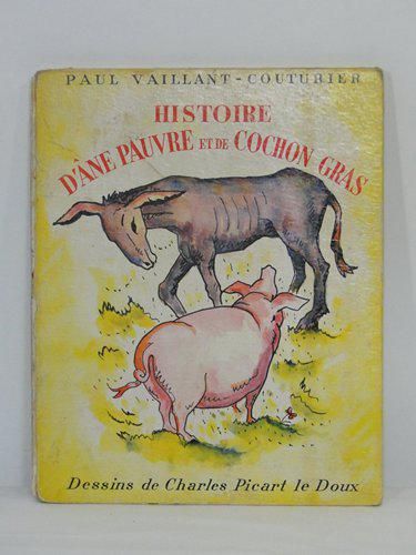 Histoire D'ane Pauvre Et De Cochon Gras