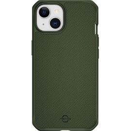 Coque Renforcée Iphone 14 Ballistic Nylon R 100% Plastique Recyclé Verte Itskins
