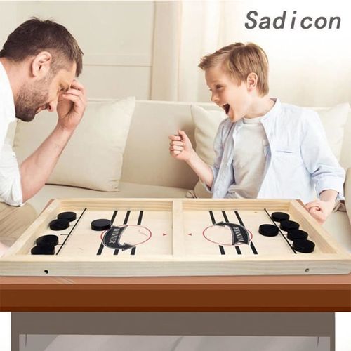 Jeux de hockey sur table de baby-foot jouets d'échecs interactifs pour enfants adultes jeu de société de bataille.