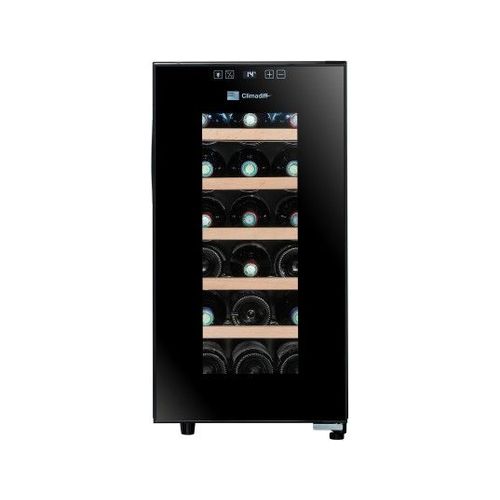 Cave à vin Climadiff CC18F - 34.5x48.5x67 cm (lxpxh) - 50 litres - classe F - noir