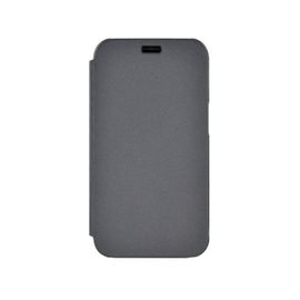 Etui Folio A Rabat Samsung Galaxy Core Prime Gris Eco-Cuir (Pu)