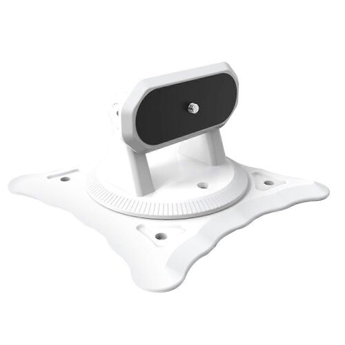 Projecteur Multifonctionnel Cardan Support De Bureau Support De Levage Support Mural Support Rotatif À 360 Degrés Blanc