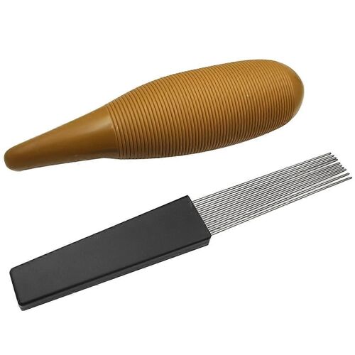 Guiro Instrument Instrument Instrument De Percussion De Tambour De Sable En Forme De Poisson Avec 1 Grattoir Outil D'entraînement Musical Style A