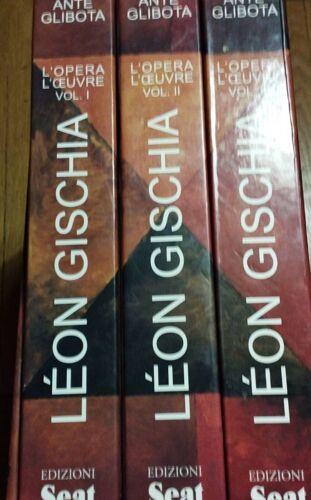 Léon Gischia L Opéra L ?Uvre Ante Glibota Édition Seat Français Italien Coffret Volume 1 2 3 