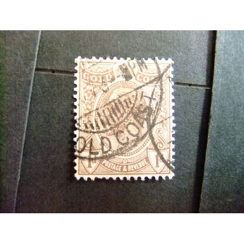 Côte De L'or - Costa De Oro - Gold Coast 1921-1925 King George V Yvert 84 Fu
