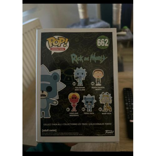 Funko Pop! Animation Rick & Morty Teddy Rick Bloodied (Chase) Figure #662