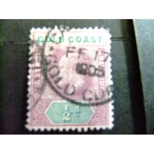 Côte De L'or - Costa De Oro - Gold Coast 1902 Edouard Vii Yvert 38 Fu