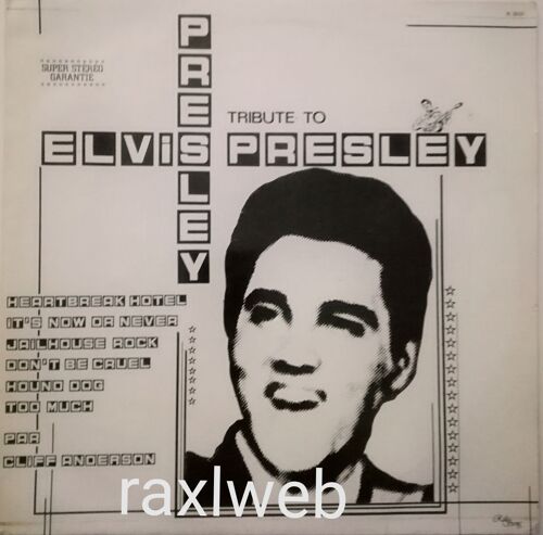 Elvis Presley, Rare! Tribute To, Interprète Cliff Anderson, Vinyl, Lp