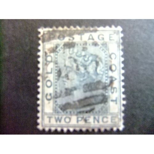 Côte De L'or - Costa De Oro - Gold Coast 1884 Reina Victoria Yvert 14 Fu