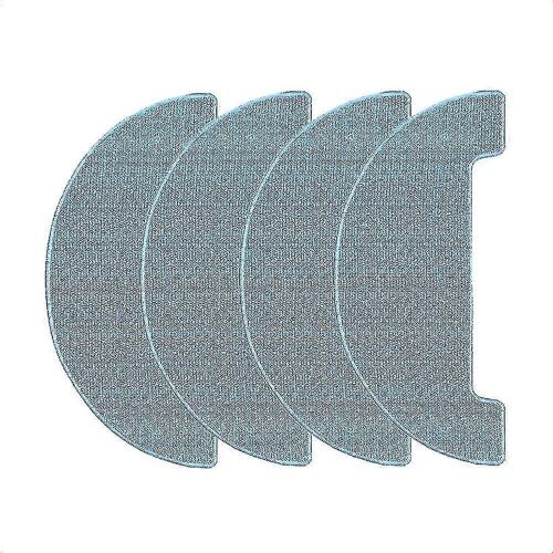 4pcs Tissus de vadrouille de remplacement compatibles pour Coredy R500, r550 (r500 +)