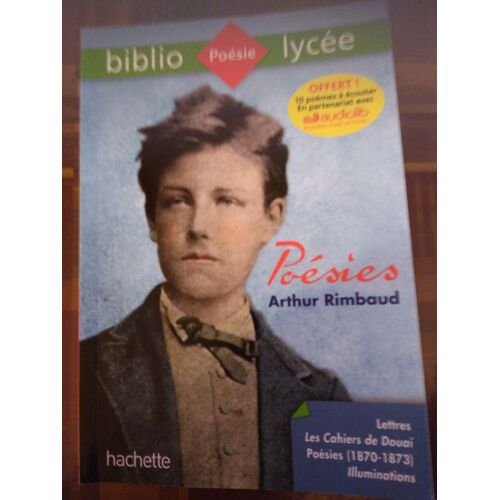 Specimen Bibliolycee - Poesies, Arthur Rimbaud + Cd