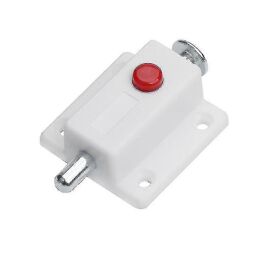 Loquet à Ressort En Alu Pour Porte – Lot De 4 En Noir, Rebond Assuré