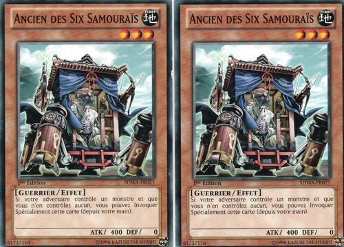 2x Ancien Des Six Samourais Sdwa-Fr021