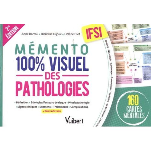 Mémento 100% Visuel Des Pathologies Ifsi - 160 Cartes Mentales