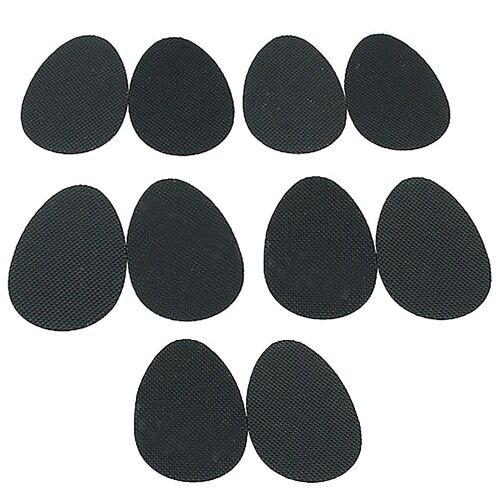 5 Paires Antidérapantes Noires Talons Hauts Chaussures Pad