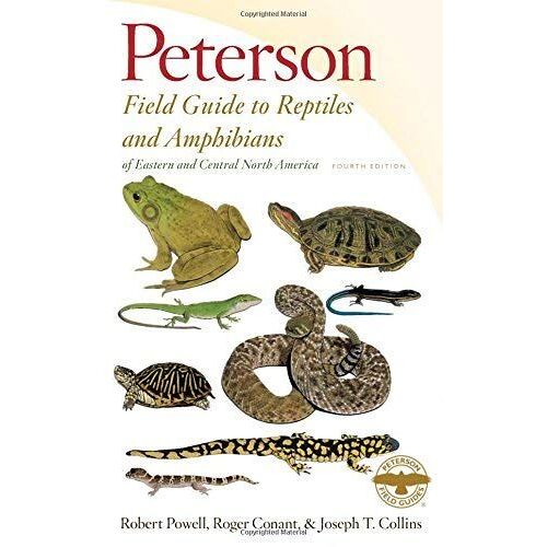 Peterson Field Guide To Reptiles And Amphibians Eastern & Central North America