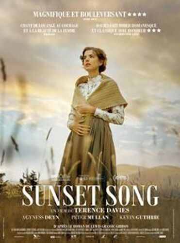 Sunset Song De Terence Davies Avec Agyness Deyn, Peter Mullan... - Affiche Originale De Cinéma Format 120 Cm X 160 Cm